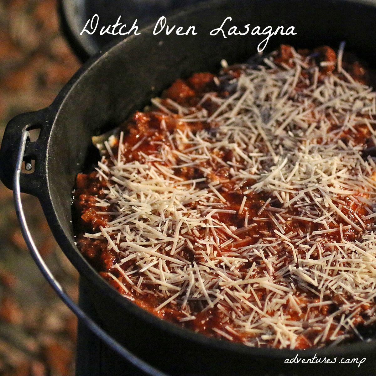 Delicious Dutch-Oven Campfire Lasagna — CAMP KITCHEN