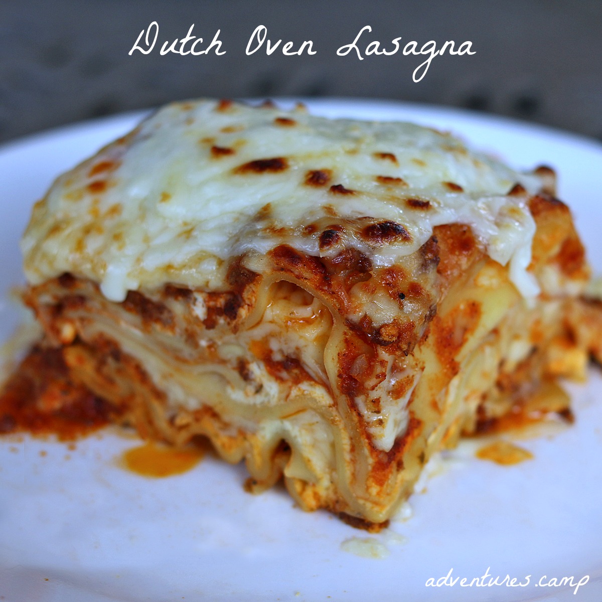 How to make a Dutch-oven lasagna