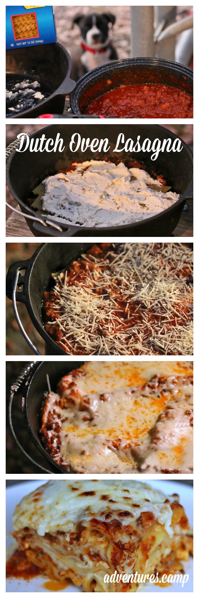 Dutch Oven Lasagna